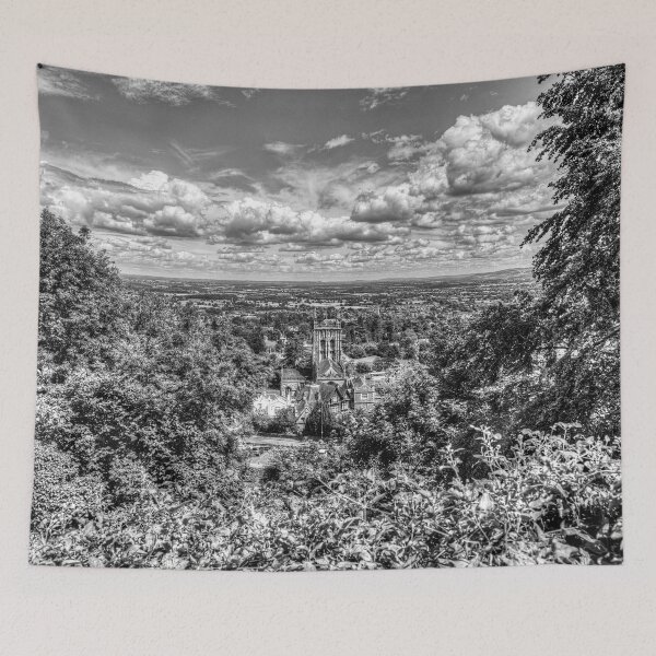 Item preview, Great Malvern Priory in Malvern, Worcestershire, England, Black And White designed and sold by Paul Thompson Photography.