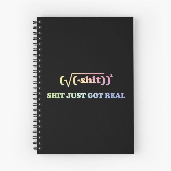 Item preview, Shit Just Got Real designed and sold by ScienceCorner.