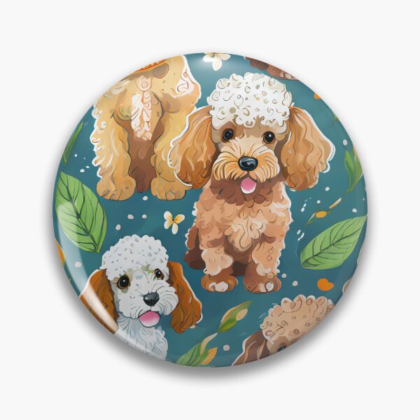 Item preview, Cute Puppy Cockapoo Pattern designed and sold by PupJoy.