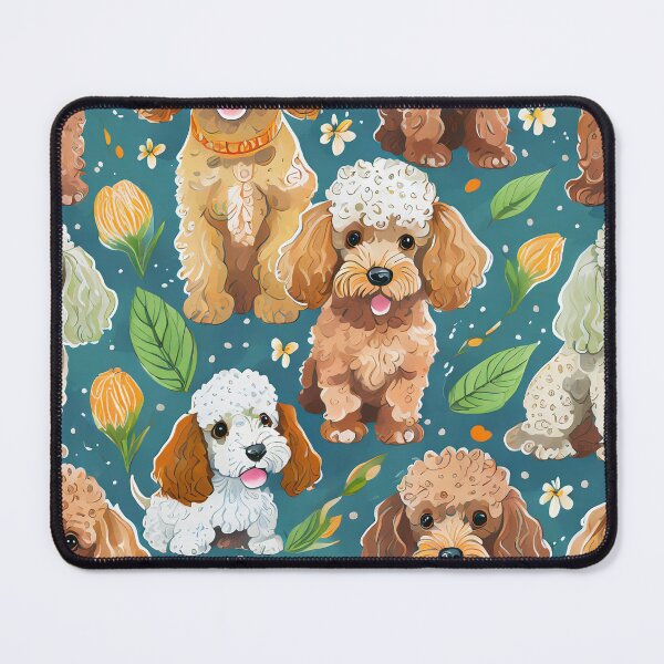 Item preview, Cute Puppy Cockapoo Pattern designed and sold by PupJoy.