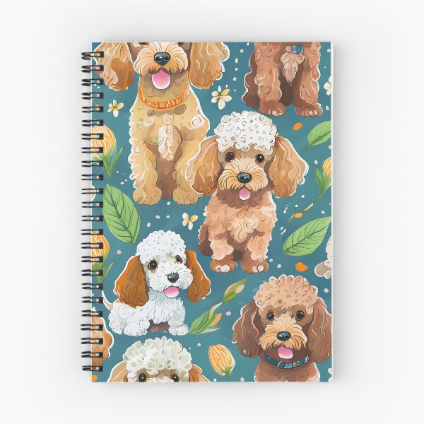Item preview, Cute Puppy Cockapoo Pattern designed and sold by PupJoy.