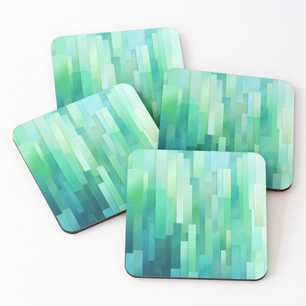 Item preview, green abstract pattern designed and sold by hola-zzoi.