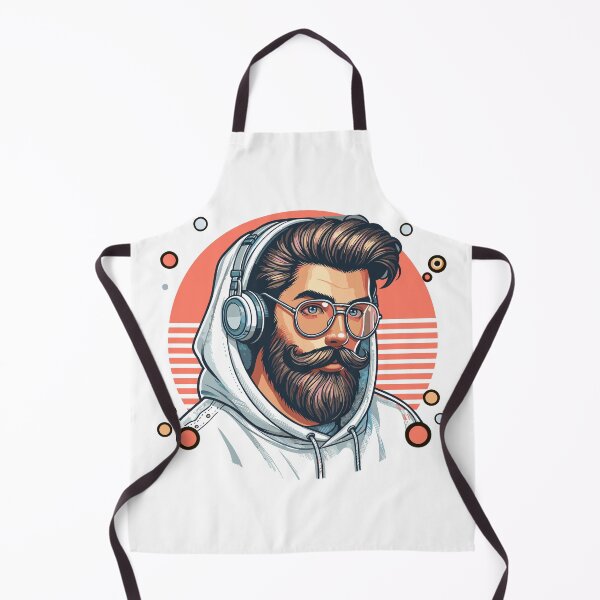 Item preview, Musik Lover mit Bart designed and sold by netrok.