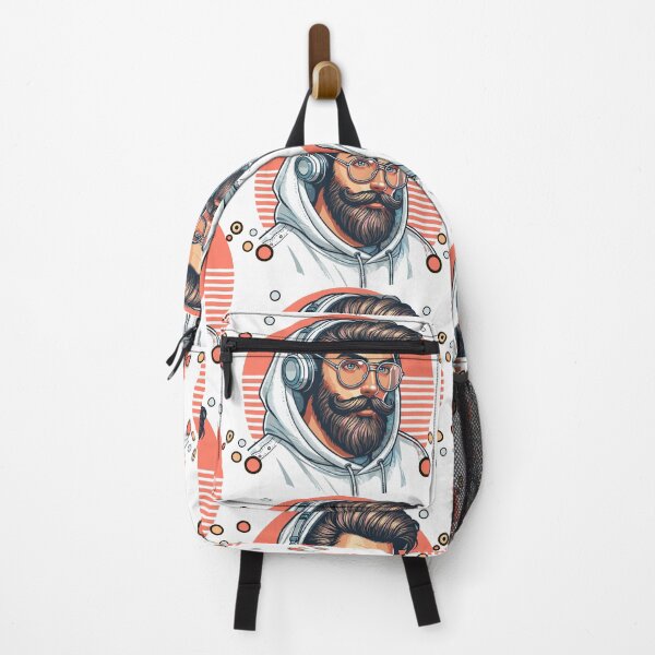 Item preview, Musik Lover mit Bart designed and sold by netrok.