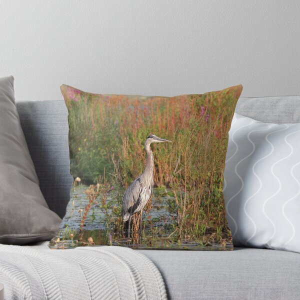 Item preview, Standing Watch - Great Blue Heron designed and sold by Linda Crockett.