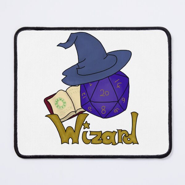 Item preview, Wizard Dnd Class d20 dice designed and sold by RSewell.