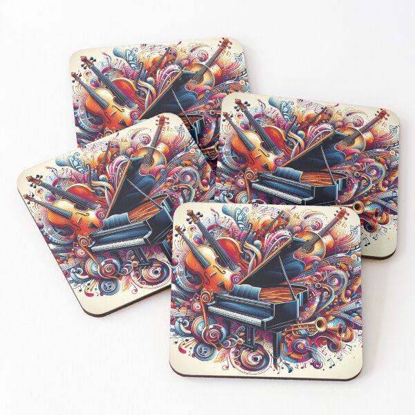 Item preview, Harmonic Melodies designed and sold by TextileTrove.