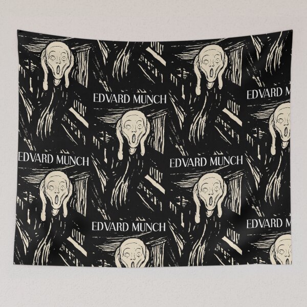 Item preview, The Scream - Edvard Munch 1893 designed and sold by portokalis.