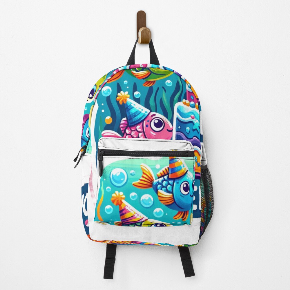 Vista previa del artículo con la obra «Mochila», diseñado y vendido por The-Library.