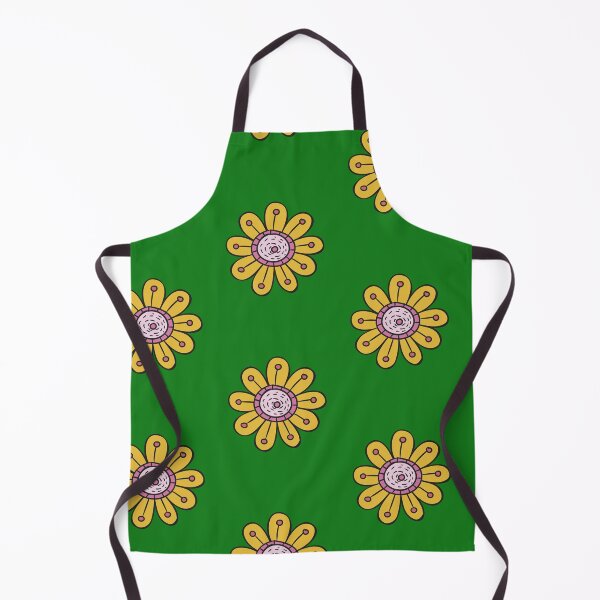 Item preview, A YELLOW FLOWER 60'S POP ART STYLE designed and sold by infinitearte.