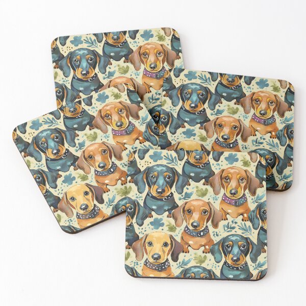 Item preview, Dachshund Pattern designed and sold by PupJoy.