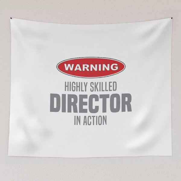 Item preview, Highly Skilled Director in Action designed and sold by NermilioDesigns.