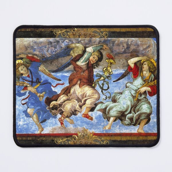 Item preview, Angels From Assumption and Annunciation by Filippino Lippi designed and sold by BulganLumini.