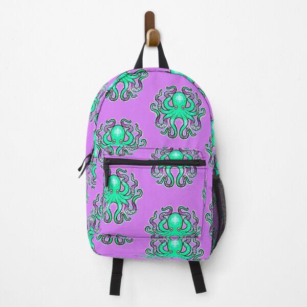 Item preview, Green and purple octopus designed and sold by weilertsen.