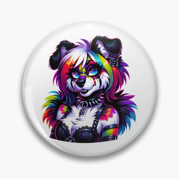 Artikelvorschau, Goth Furry Dog – Anthro Dog entworfen und verkauft von Truck Stop One.