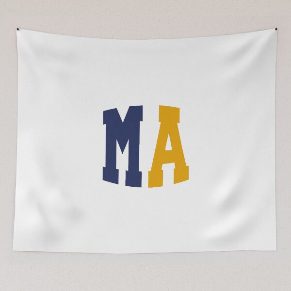 Item preview, Massachusetts State Abbreviation designed and sold by US States Merch.