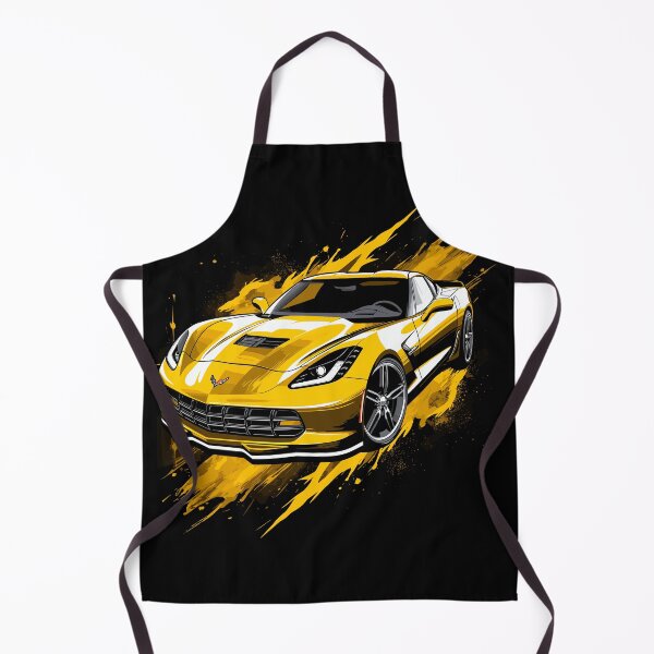 Item preview, Yellow Corvette designed and sold by GNDLF THE GREY.