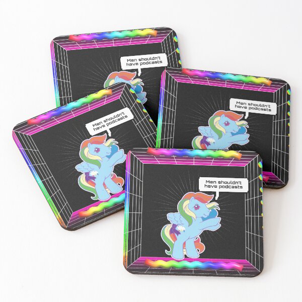 Item preview, Rainbow Dash Podcasts designed and sold by PeachMillk.