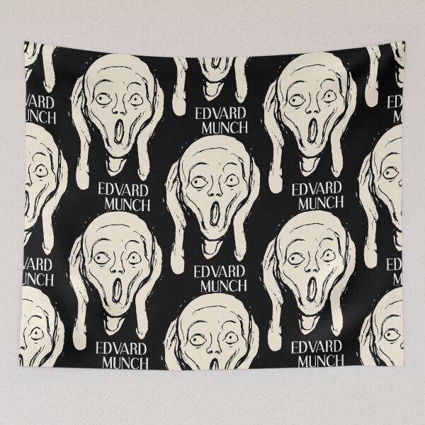 Item preview, The Scream - Edvard Munch 1893 designed and sold by portokalis.