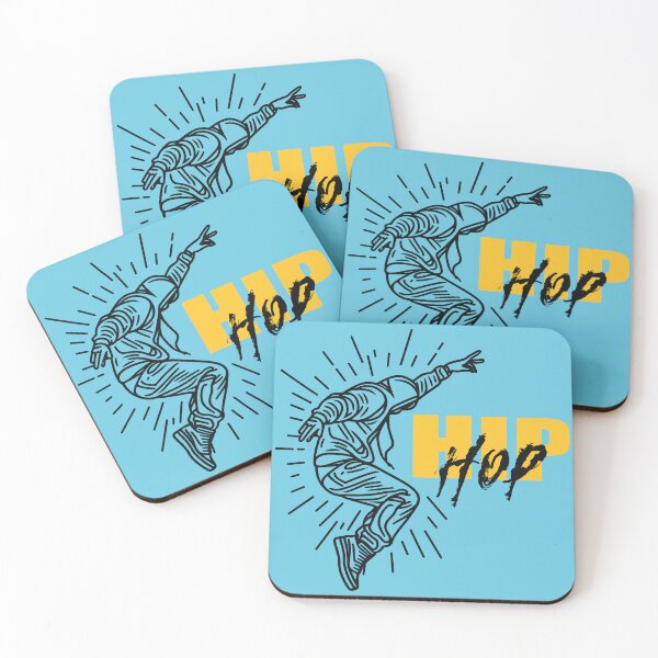 Item preview, HIP HOP vibes - black and yellow designed and sold by PrintSoulDesign.