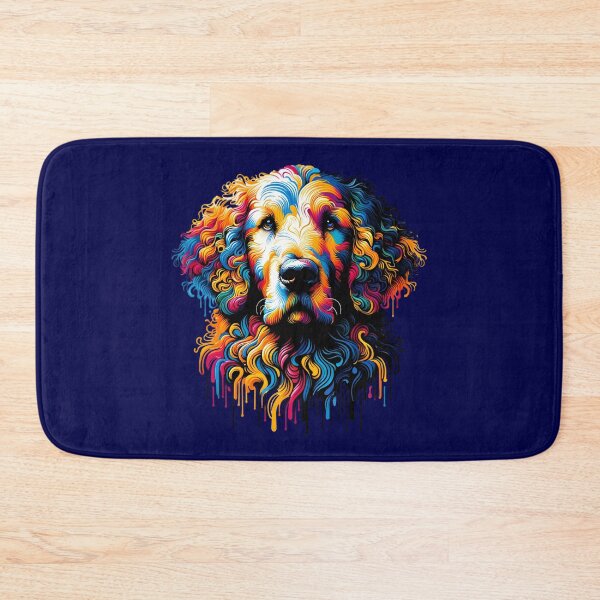 Item preview, Retriver Curly Coated, Dog, Splashes collors designed and sold by Cerulean-Shop.