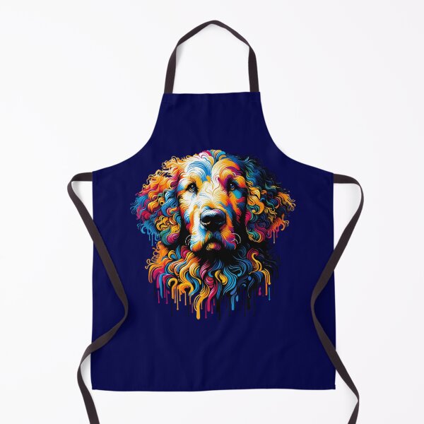 Item preview, Retriver Curly Coated, Dog, Splashes collors designed and sold by Cerulean-Shop.