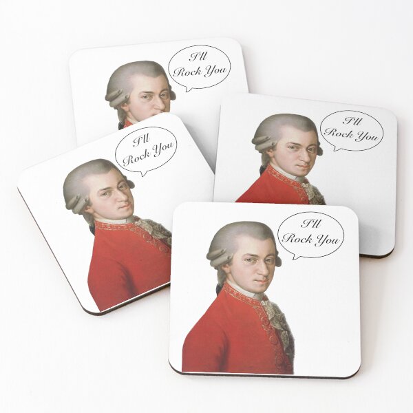 Item preview, Wolfgang Amadeus Mozart. Rock me, Amadeus! designed and sold by wabisabi-design.