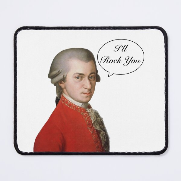 Item preview, Wolfgang Amadeus Mozart. Rock me, Amadeus! designed and sold by wabisabi-design.