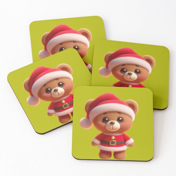 Item preview,  Adorable Little Christmas Bear  designed and sold by DigiDreamyArt.