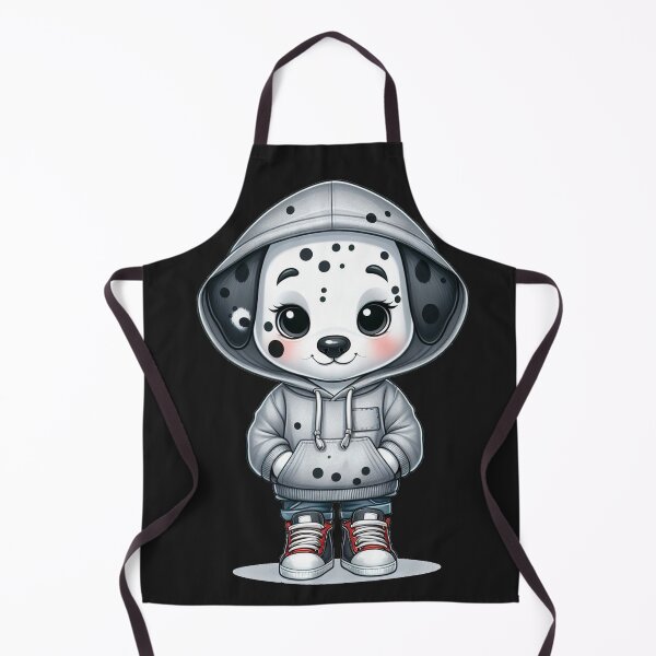 Item preview, dalmatian in a hoodie designed and sold by AxelBrook.