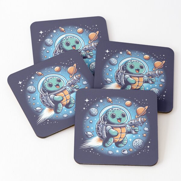Item preview, My turtle in space drawing designed and sold by Blondiabshop.