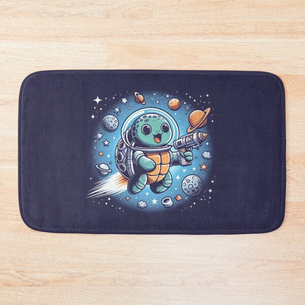 Item preview, My turtle in space drawing designed and sold by Blondiabshop.