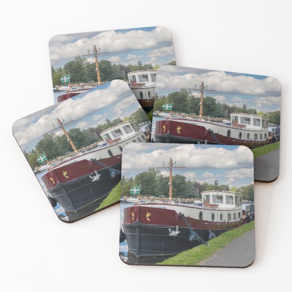 Item preview, Barge moored on the River Thames in Henley on Thames designed and sold by Kevin Hellon.