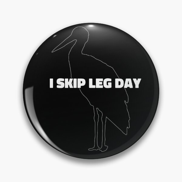 Item preview,  Skip Leg Day Gym Workout designed and sold by KrisRubinArt.