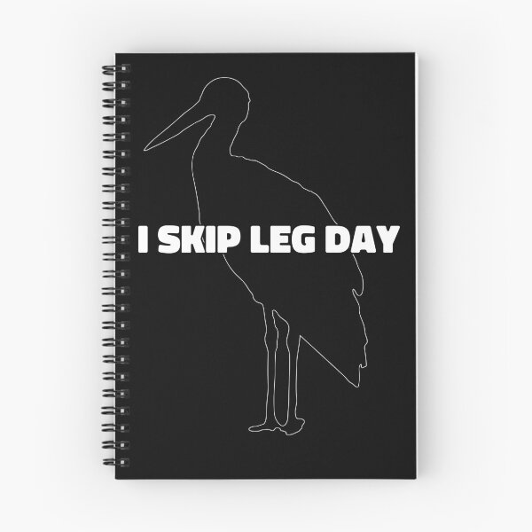 Item preview,  Skip Leg Day Gym Workout designed and sold by KrisRubinArt.