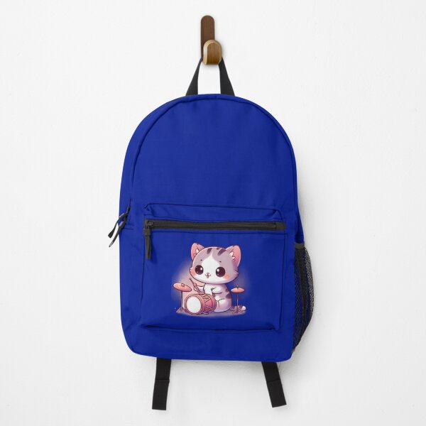 Item preview, Cute Talented Drummer Cat designed and sold by DigiDreamyArt.