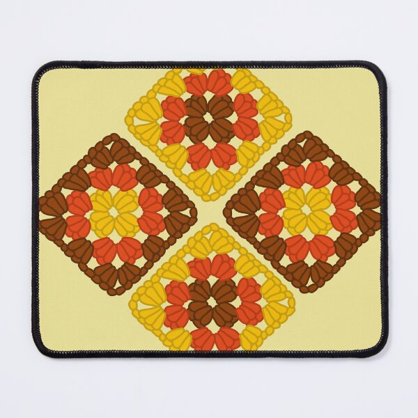 Item preview, Granny square 70s vintage style designed and sold by woahtherepickle.