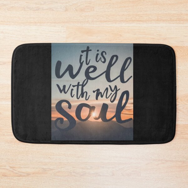 Item preview, It Is Well With My Soul Graphic Text designed and sold by Pawel Oska.