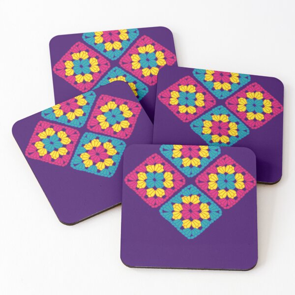 Item preview, Copy of Granny square 90s vintage style designed and sold by woahtherepickle.