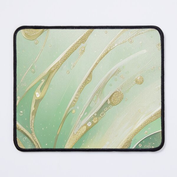 Item preview, Green, gold, abstract background. Elegant art designed and sold by Harmonysens.