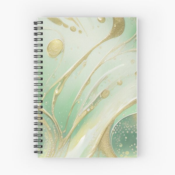 Item preview, Green, gold, abstract background. Elegant art designed and sold by Harmonysens.