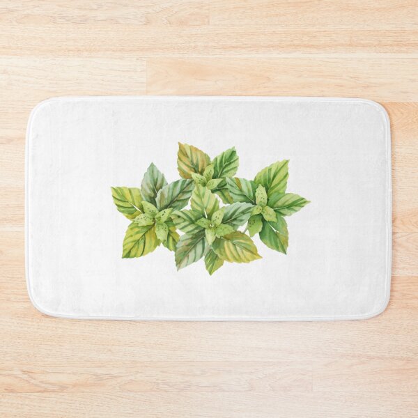 Item preview, Fresh Mint Leaves designed and sold by Blink Art Studio.