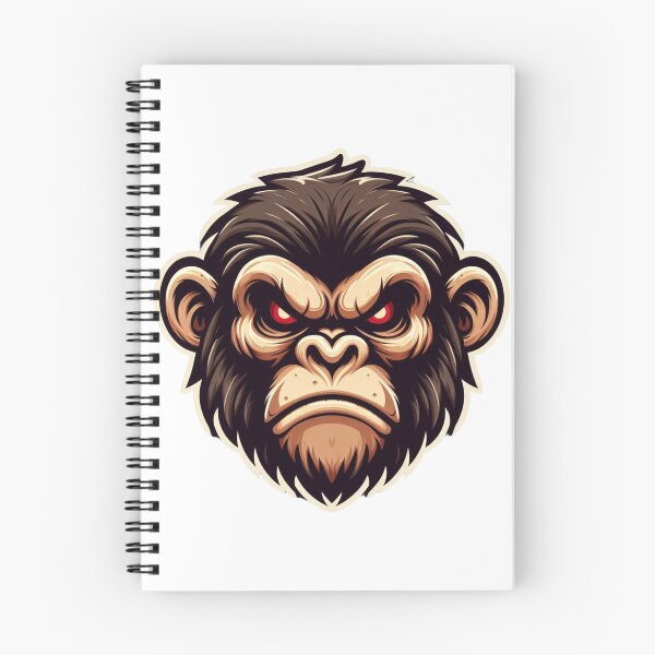Item preview, angry monkey designed and sold by Animalia-.