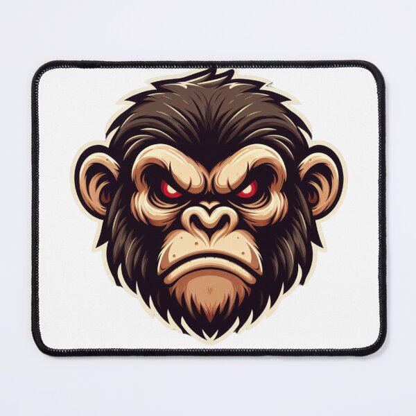 Item preview, angry monkey designed and sold by Animalia-.