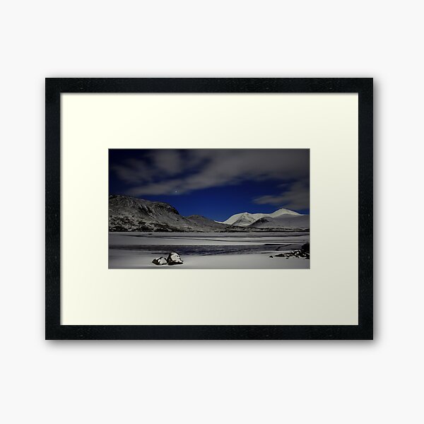 Venus and Blackmount Framed Art Print