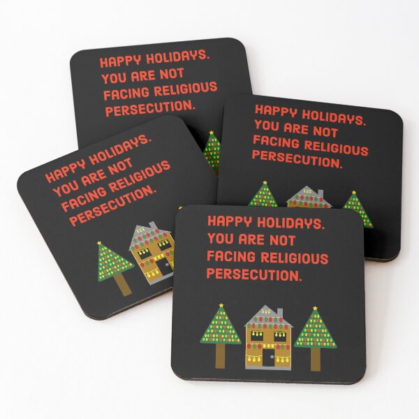 Item preview, You are not facing religious persecution funny holiday design.  designed and sold by Rachel the Artist .