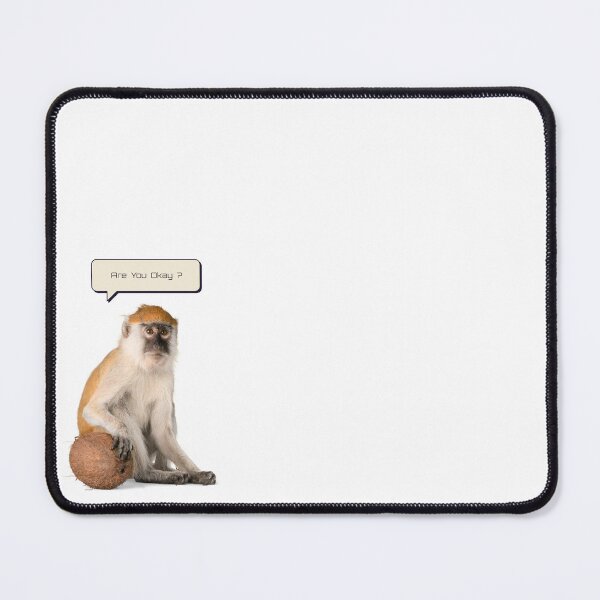 Item preview, Monkey Are You Okay? designed and sold by INSPIREforJ.