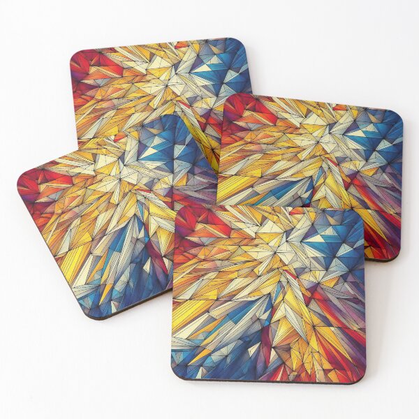 Item preview,  Jewel Tone Abstract Geometric Design designed and sold by Kim Arnott.