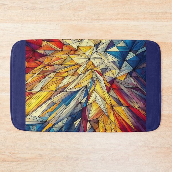 Item preview,  Jewel Tone Abstract Geometric Design designed and sold by Kim Arnott.