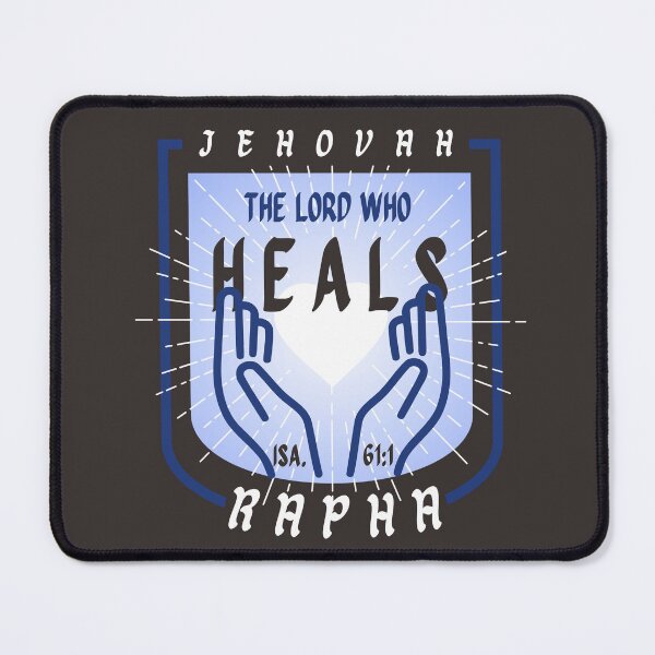 Item preview, Jehovah Rapha- The Lord Who Heals, blue designed and sold by LittleIceberg.